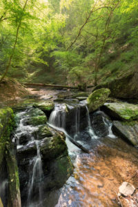 Wasserfall in der Ehrbachklamm Wasserfall in der Ehrbachklamm